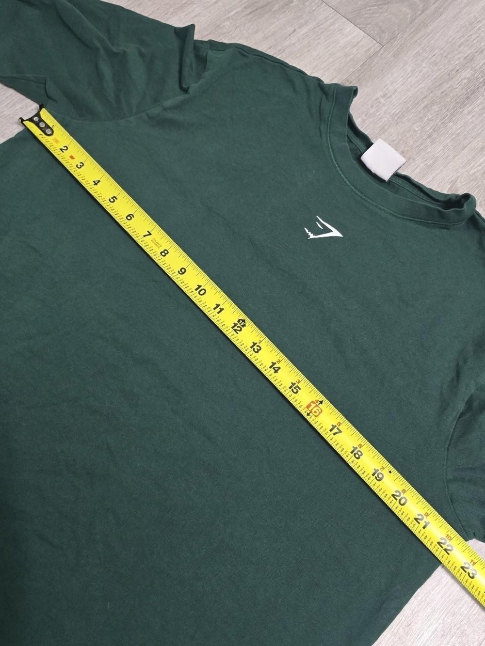 Gymshark Dark Green L/S Tee Womens Workout Activewear Large - Picture 4 of 6